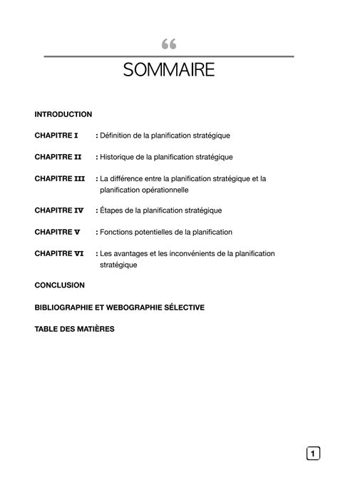 SOLUTION La Planification Strat Gique Studypool