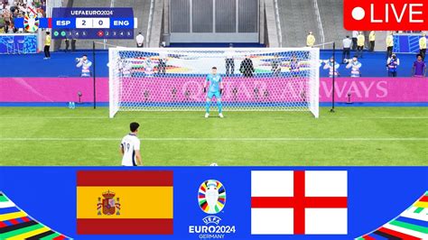 LIVE SPAIN Vs ENGLAND UEFA EURO 2024 FC 24 YouTube