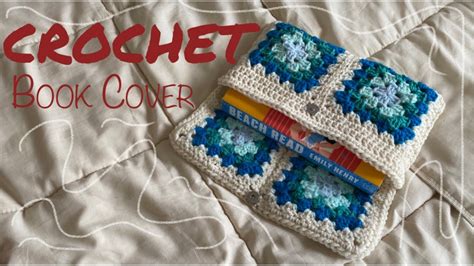 DIY Crochet Book Cover Perfect For Protecting Your Paperbacks AND