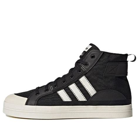 adidas neo City Canvas Hi 'Black' - GY2176 | Solesense