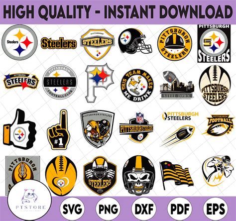 25 Files Pittsburgh Steelers Svg Bundle Pittsburgh Svg Ste Inspire Uplift