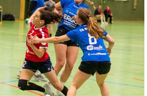 Handball Oberliga Frauen SG H2Ku Herrenberg II fährt in letzter