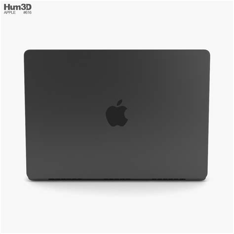 Apple MacBook Pro 2024 14 inch Space Black 3D model - Download Laptop ...