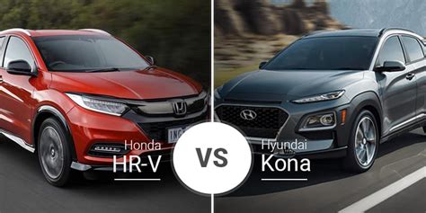 Honda Hr V Vs Hyundai Kona