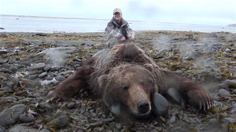 Alaska Peninsula Bear Hunt Lisa Del Re With Deltana Outfitters Youtube