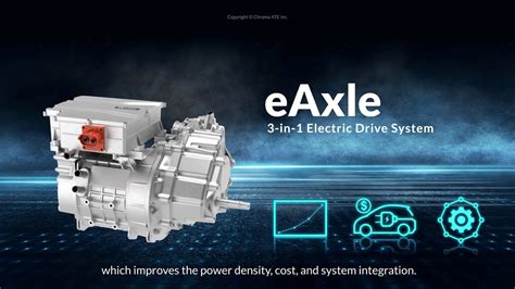 Electric Vehicle Powertrain Solutions Eaxle Chroma Youtube