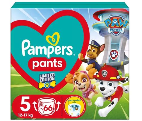 Pampers Wb Paw Patrol Diapers Size 5 12 17kg 66 Pcs Wasserman Eu