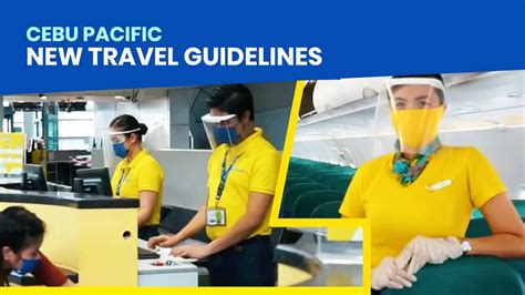 Cebu Pacific New Travel Guidelines Before During And After Flight The