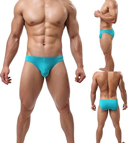 LSAMDIR Mens Bikini Underwear Micro Fiber Modal Briefs Low Rise Pack At