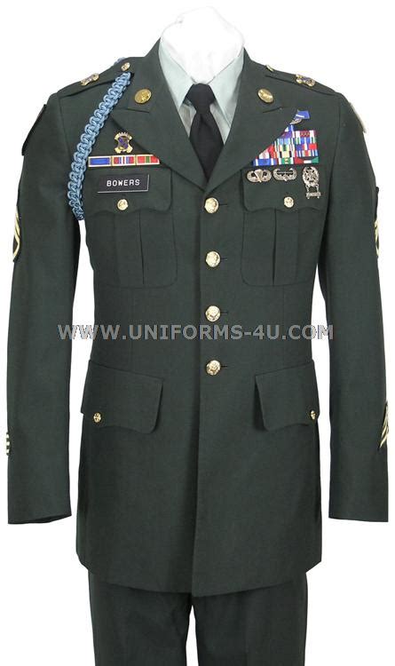 Us Army Class A Enlisted Green Uniform