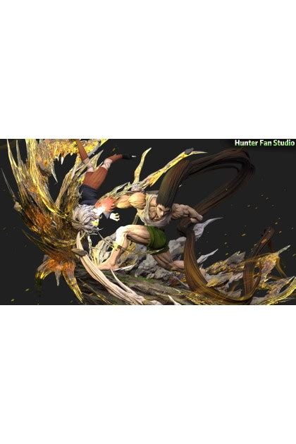 Hunter Fan Studio Hunter x Hunter Gon vs Pitou | Mirai Collectibles