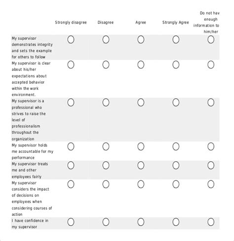 Website Feedback Survey Template