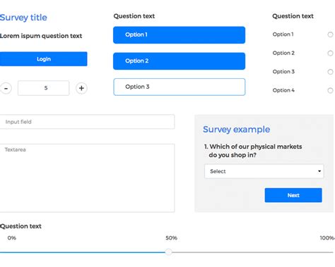 Forms And Surveys Ui Kit For High Converting Ux Justinmind