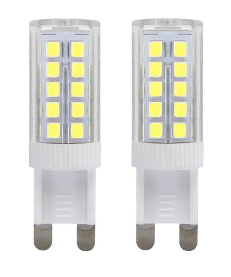 G9 Led 5w 40w Light Bulb Cool White Replacement For G9 Halogen Capsule Bulbs Ebay