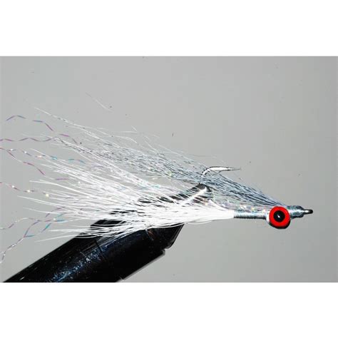 Clouser Minnow Silver Shiner 6 Fly Fishing Flies Pattern Fly