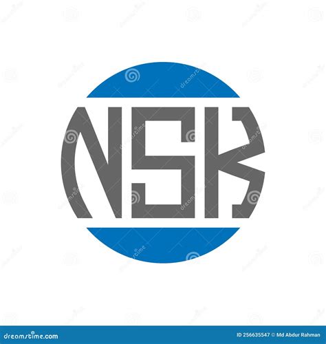 NSK Letter Logo Design on White Background. NSK Creative Initials ...