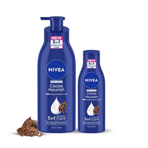 Buy NIVEA Cocoa Nourish Body Lotion 48H Deep Moisturization For Very