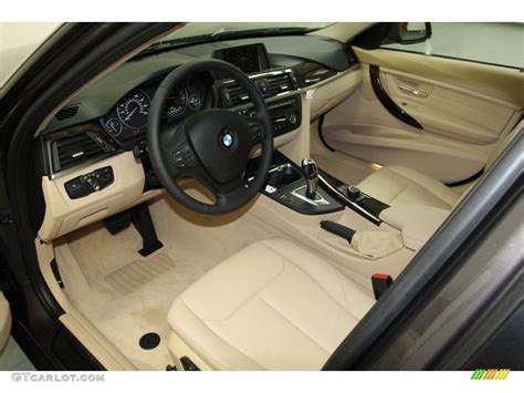 Venetian Beige Interior Bmw Series I Sedan Photo