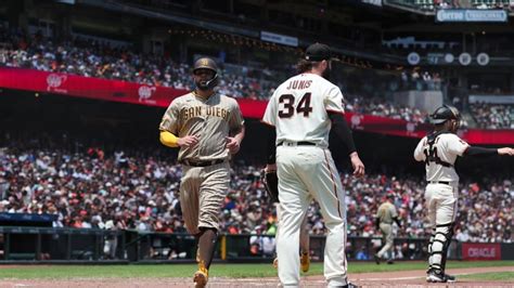 Giants Snap Game Winning Streak Lose To Padres Yardbarker