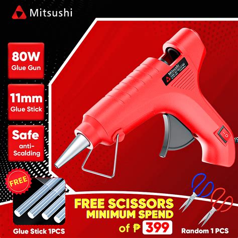 Mitsushi Glue Sticks PCS Hot Melt Glue Stick Mm For DIY Art Glue Gun Shopee