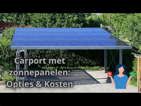 Carport Met Zonnepanelen Voordelen Nadelen Opties Kosten Artofit