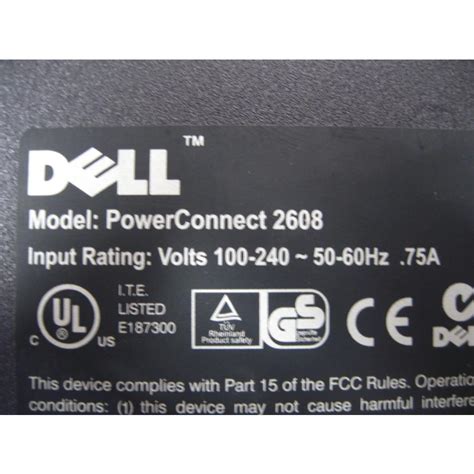 Dell Powerconnect 2608 8ポート ギガビットスイッチ 中古 デル 2600シリーズ Dellpowerconnect26082600 ミサオネットワーク・ストア店