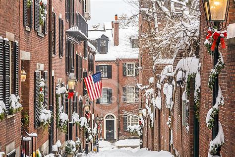 Acorn Street Beacon Hill Boston MA Beautiful Architecture