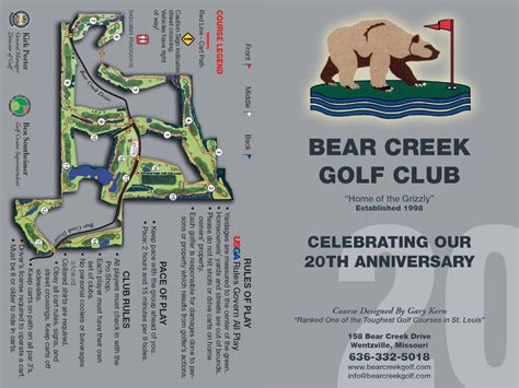 COURSE DETAILS - Bear Creek Golf Club - STL