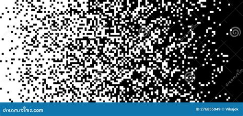 Pixelated Halftone Gradient Noise Fading Pixel Texture Dissolving