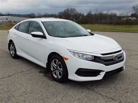 New 2017 Honda Civic LX 4D Sedan In Richmond 57158 Wetzel Group