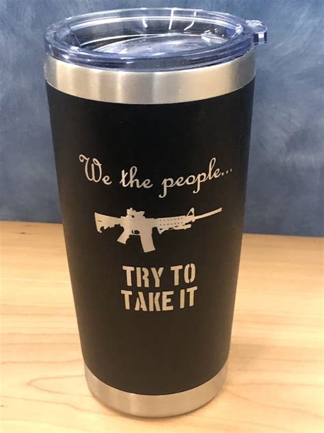 Custom Laser Engraved Tumbler Etsy