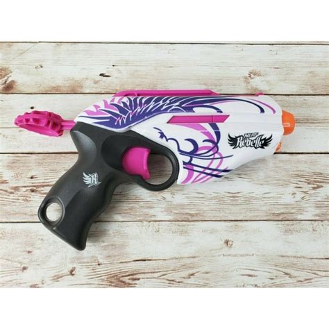 Nerf | Toys | Nerf Dart Gun Rebelle Pinkwhitepurple Single Shot Blaster ...