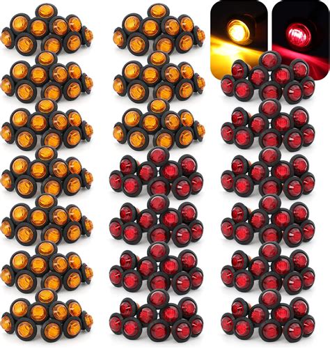 Amazon MADCATZ Big Sets 3 4 Inch Side Marker Lights Round Mix