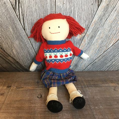 Vintage Madeline Doll 1990 Eden Toys Large 20 Inch Original Etsy