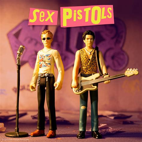 Super7 Sex Pistols Johnny Rotten Figura de acción de pistolas sexuales de 3 75 pulgadas con