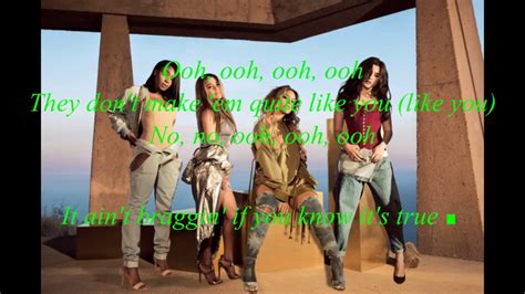 Fifth Harmony Reflection Lyrics Youtube