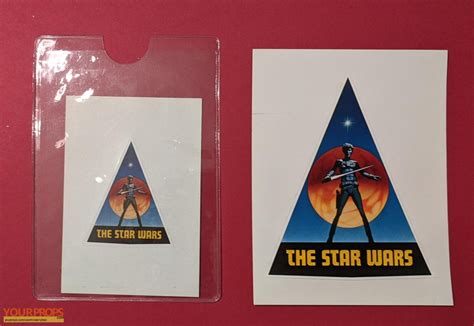 Star Wars: A New Hope production stickers original prod. material