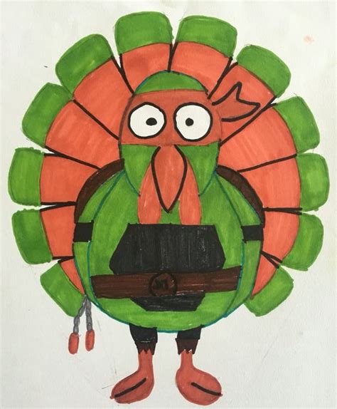 Turkey In Disguise Ninja Turtle Today S Creative Ideas