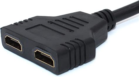 Cable Adaptador Divisor HDMI Divisor HDMI De 1 En 2 Salidas Macho A