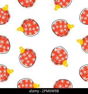 Seamless Pattern Merry Christmas And Happy New Year Fashion Sketch