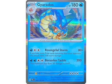 Gyarados Paldea Evolved 43 193 Pokešov S R O