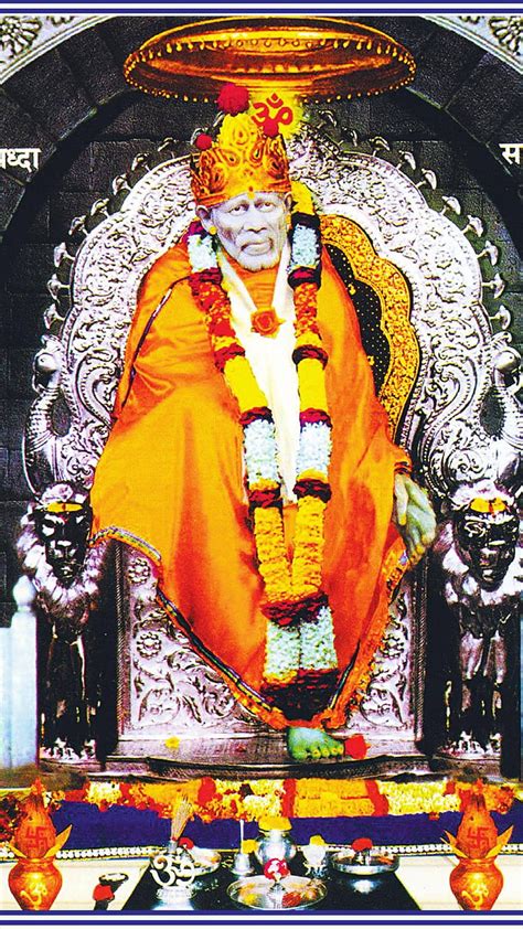 Sai Baba Sai Baba Shirdi Hd Phone Wallpaper Pxfuel