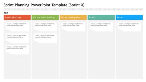 Sprint Review Powerpoint Template Free Power Point Template Ppt Template