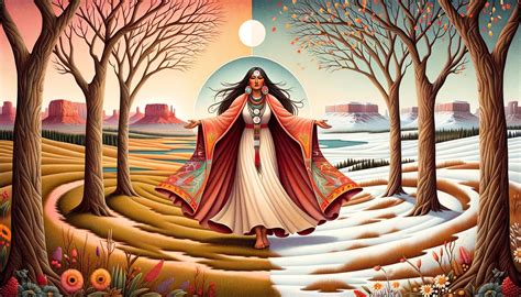 Navajo Changing Woman Goddess A Sacred Symbol Of Transformation And