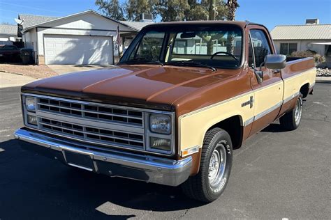 No Reserve 350 Powered 1985 Chevrolet C10 Custom Deluxe For Sale On