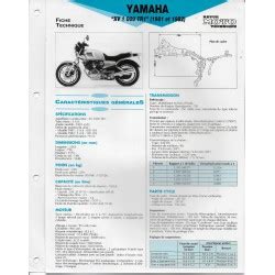 YAMAHA XV 1000 TR1 1981 1982 Type 5A8 Fiche RMT