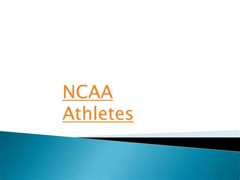 Should College Athletes Be Paid Ppt