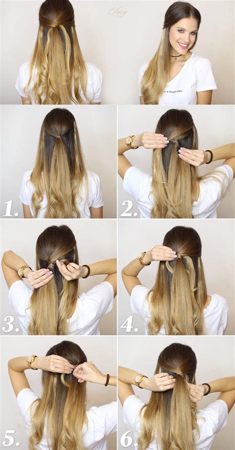 A Fabulous Collection Of 10 Easy Hairstyle That Only Take 5 Minutes