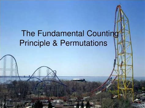 Ppt The Fundamental Counting Principle And Permutations Powerpoint