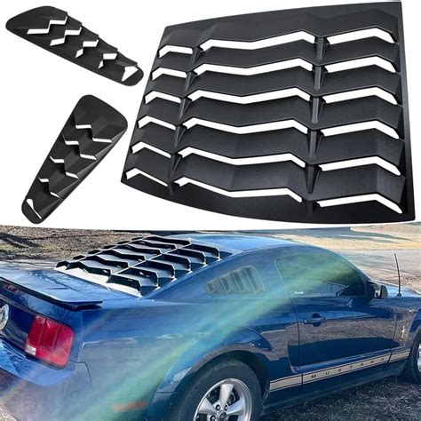 Cubierta De Persiana Para Ventana Trasera Y Lateral De Ford Mustang